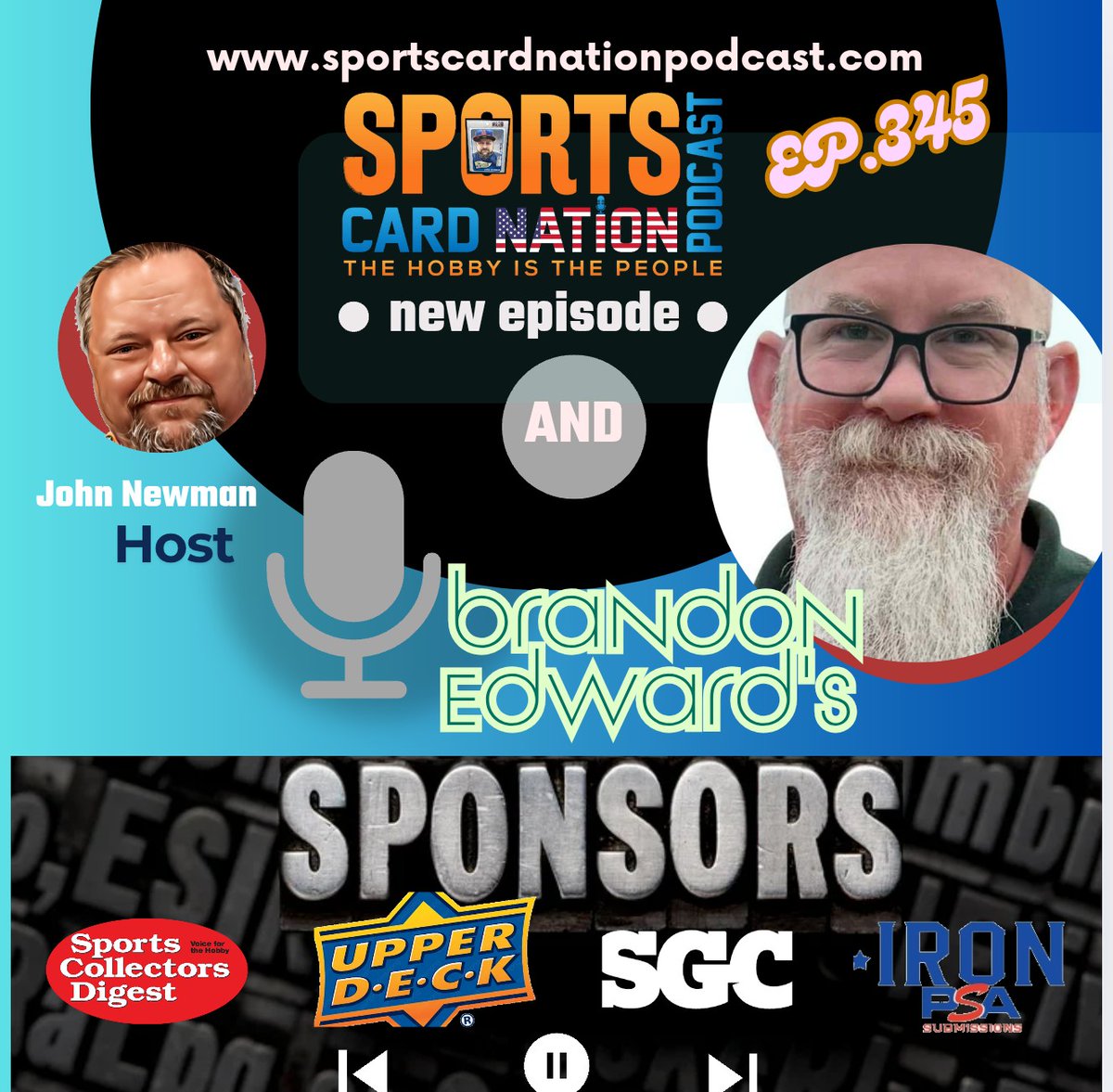 Sportscardnati1's tweet image. This Friday morning we chop up some hobby with Brandon from Bobbles and Ballcards #thehobby