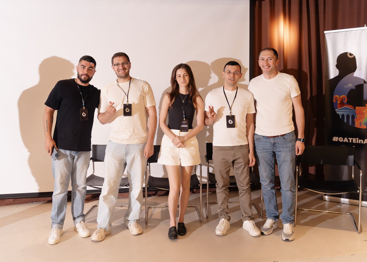 WEB3 ARMENIA FOUNDATION (@web3_armenia) on Twitter photo #Web3 event update!
We were thrilled to co-host <a href="/Gate_io/">Gate</a>  first offline community meetup in Yerevan 🇦🇲
Our mission: connect Armenia’s web3 scene with global leaders — and build real opportunities for collaboration.
🎤 Big thanks to our speakers and partners! 
#GateIO #Web3Armenia #Web3 event update!
We were thrilled to co-host <a href="/Gate_io/">Gate</a>  first offline community meetup in Yerevan 🇦🇲
Our mission: connect Armenia’s web3 scene with global leaders — and build real opportunities for collaboration.
🎤 Big thanks to our speakers and partners! 
#GateIO #Web3Armenia