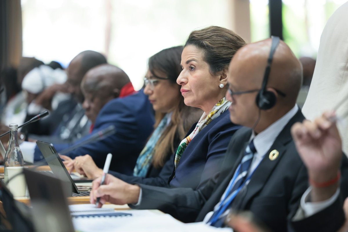 UNEP_Africa's tweet image. The ministerial segment of #AMCEN20 has officially opened in Nairobi.
As AMCEN marks 40 years, African leaders, ministers, and partners gather to drive forward regional priorities on climate, nature, waste, finance, and resilience.
Africa is not waiting, it’s leading.…