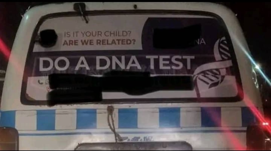 Uganda taxis have the best captions  😁