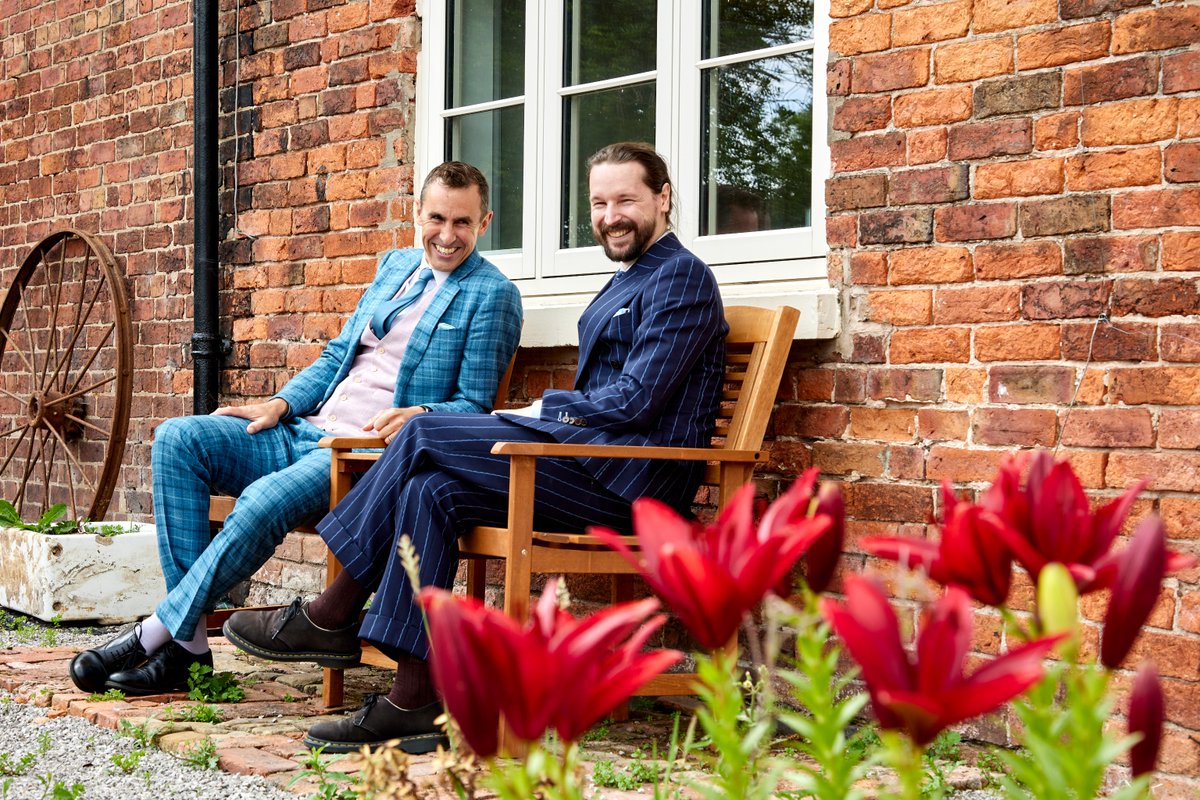 1 week left to save £200! 

Just a reminder that our Cloth Offer ends 23rd July. Don’t miss your chance to get £200 off our most-loved fabrics, including this bright blue checked bamboo and dark blue pinstripe wool.