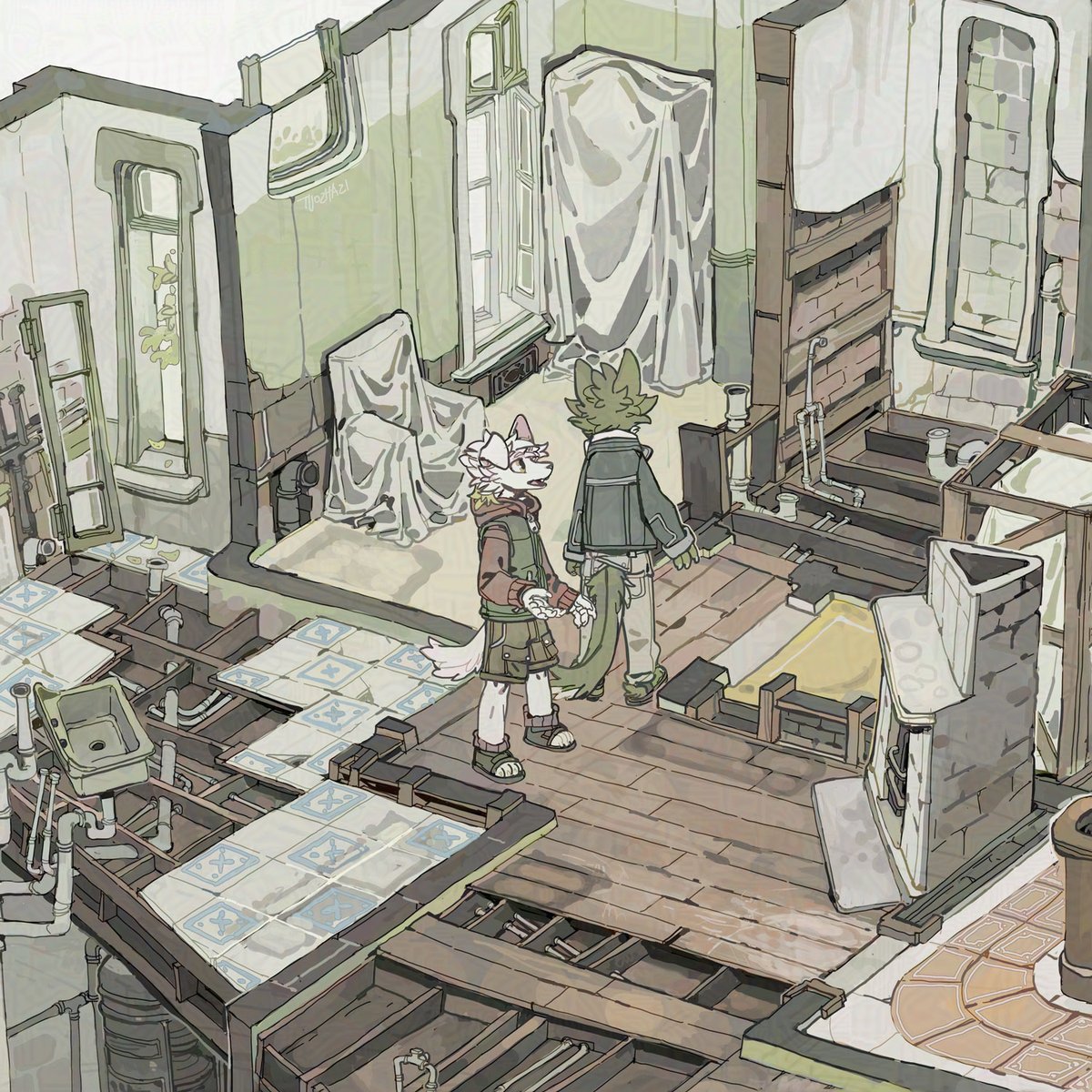 TUOZHAZI's tweet image. 装修