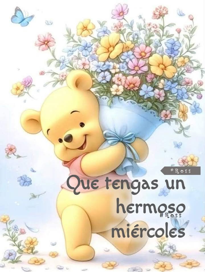 Buen día amigos!! Mitad de semana, que sea un lindo miércoles para todos!!! ☕🤗🫂🌻💖❤️🫶🎶😘