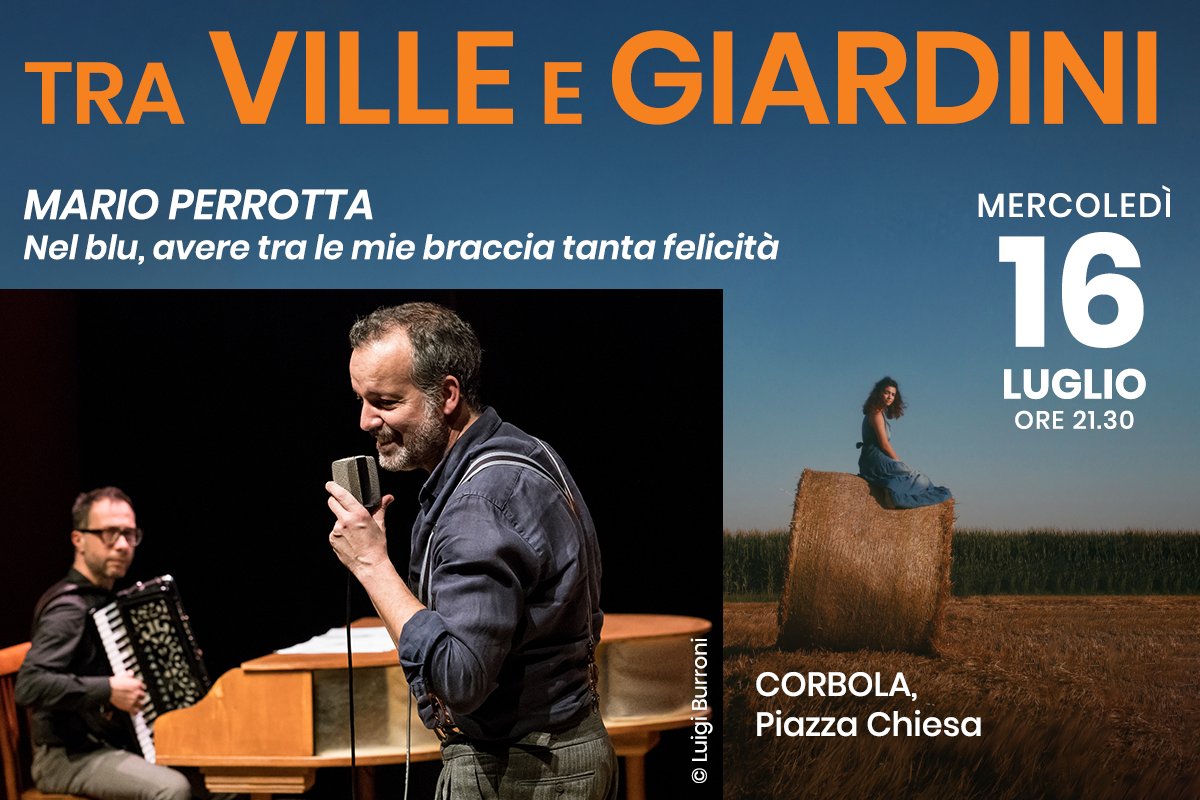 TraVilleEGiardini (@villegiardini) on Twitter photo 📌Questa sera #16luglio a #corbola (Ro) con #marioperrotta la vita e le canzoni di #domenicomodugno #spettacoloteatrale #openair #biglietto euro 10, ridotto euro 8 O65-U18 <a href="/SMSNEWSOFFICIAL/">SMS NEWS quotidiano</a> <a href="/colomb_luca/">Luca Colombo, giornalista, RAI TGR Veneto</a> <a href="/lavocedirovigo/">la Voce Di Rovigo</a> <a href="/rovigo24ore/">Rovigo24ore</a> <a href="/RovigoNews/">Rovigo.News</a> <a href="/ConfcommercioRo/">Confcommercio Rovigo</a> 📌Questa sera #16luglio a #corbola (Ro) con #marioperrotta la vita e le canzoni di #domenicomodugno #spettacoloteatrale #openair #biglietto euro 10, ridotto euro 8 O65-U18 <a href="/SMSNEWSOFFICIAL/">SMS NEWS quotidiano</a> <a href="/colomb_luca/">Luca Colombo, giornalista, RAI TGR Veneto</a> <a href="/lavocedirovigo/">la Voce Di Rovigo</a> <a href="/rovigo24ore/">Rovigo24ore</a> <a href="/RovigoNews/">Rovigo.News</a> <a href="/ConfcommercioRo/">Confcommercio Rovigo</a>