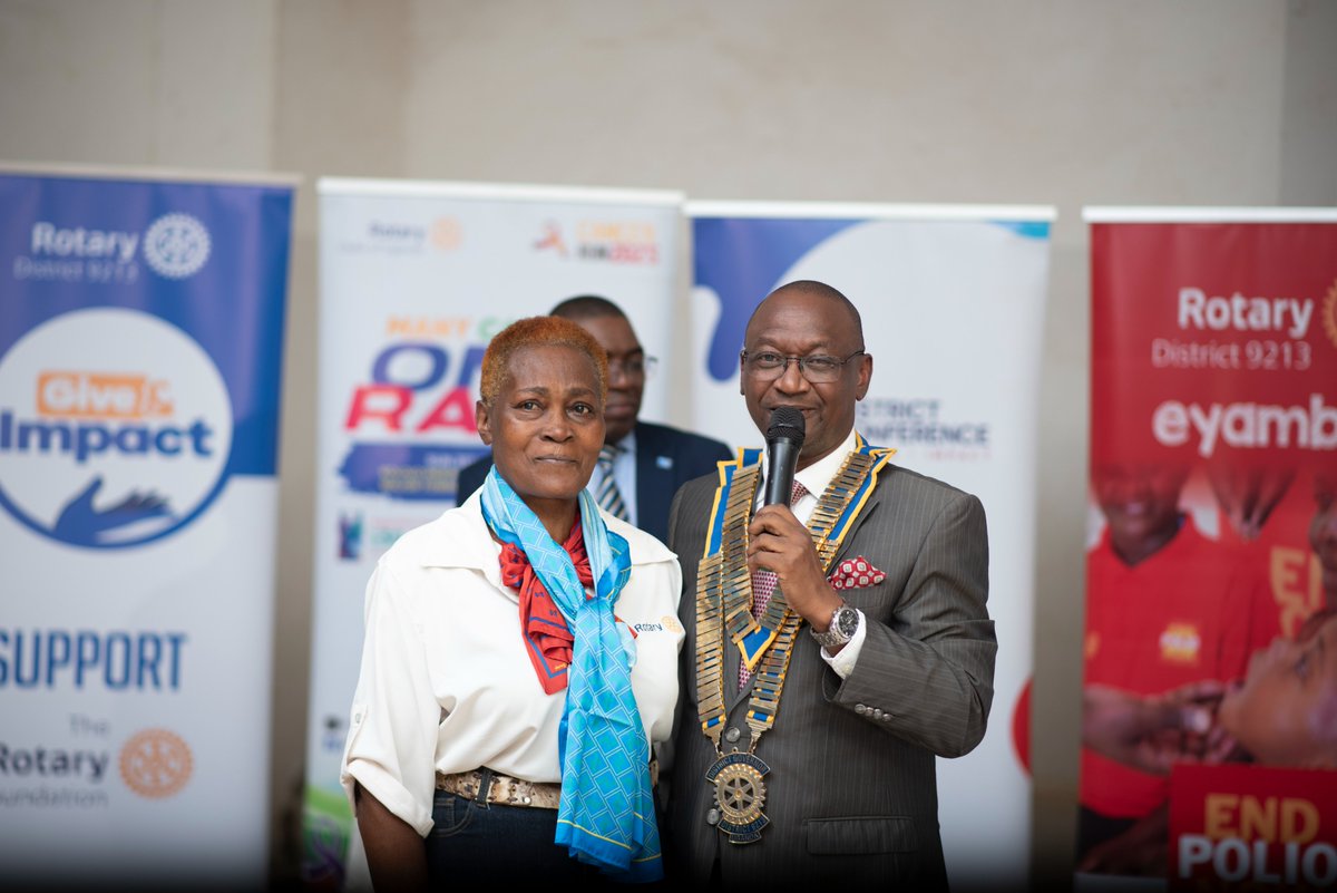 rcbnuganda's tweet image. Over 30 Years of Service! "For your dedication and commitment to Rotary..."
District Governor Geoffrey M. Kitakule recognized long-serving members of the Rotary Club of Bweyogerere Namboole for their selfless and continuous service.
Honorees included: 🔹 Rtn. Betty Kibudde 🔹…