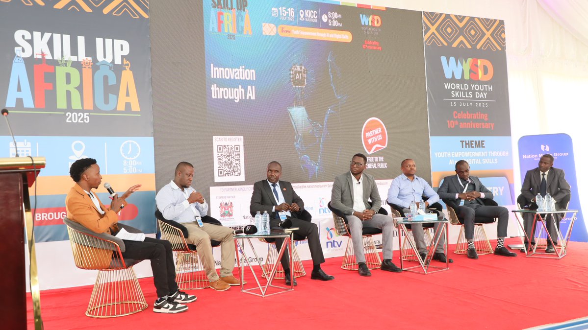 NationMediaGrp's tweet image. Day 2 of the #SkillUpAfrica2025 is in full swing with impactful panels, vibrant exhibitions and a career fair.
Entry is absolutely free!