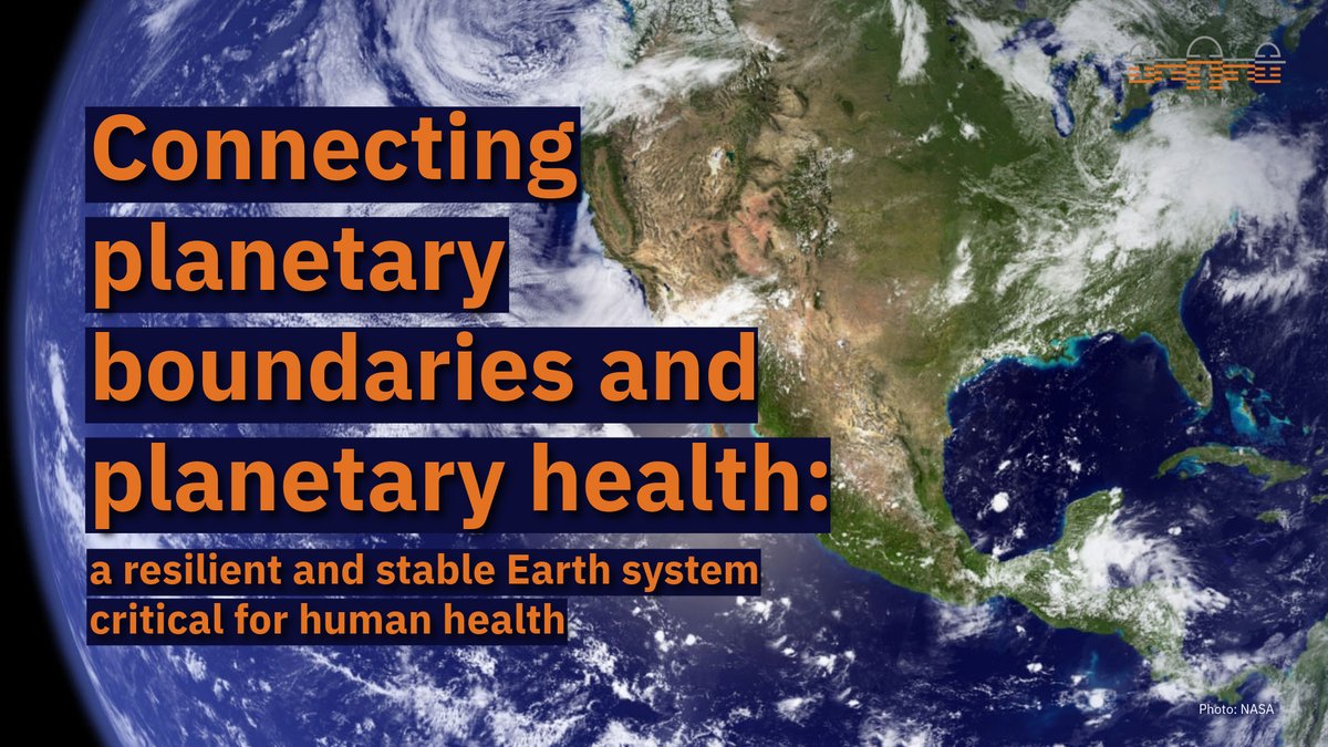 PIK_Climate's tweet image. Healthy planet, healthy people: scientists from planetary boundaries & planetary health call for a framework linking climate, biodiversity & pollution to health risks. @TheLancet comment by @jrockstrom, Masztalerz & Myers (@ph_alliance, @JohnsHopkins) .
pik-potsdam.de/en/news/latest…