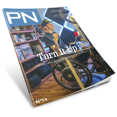 PNMagazine's tweet image. The August PN is out and packed with information to help get better pool access, discover amazing podcasts for and by people living with SCI and the challenging transition from caregiver to surviving spouse. #PNO2025 #PNmagazine
Subscribe today - pnonline.com/subscribe/