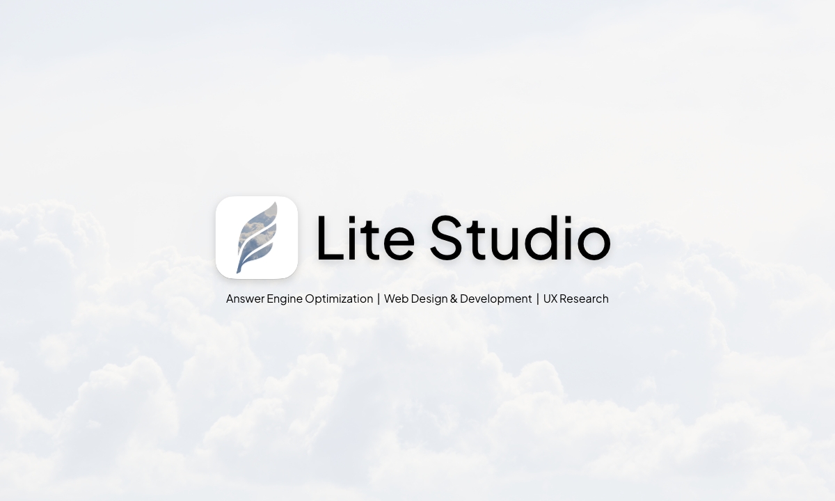 MattClark220's tweet image. Schedule a call with @Lite_Studio_ today to discuss how we can simplify your site and elevate your brand in just 30 days. Let’s create a website that speaks volumes—without the clutter.

calendar.app.google/vGQj4EmVPEWCUh…