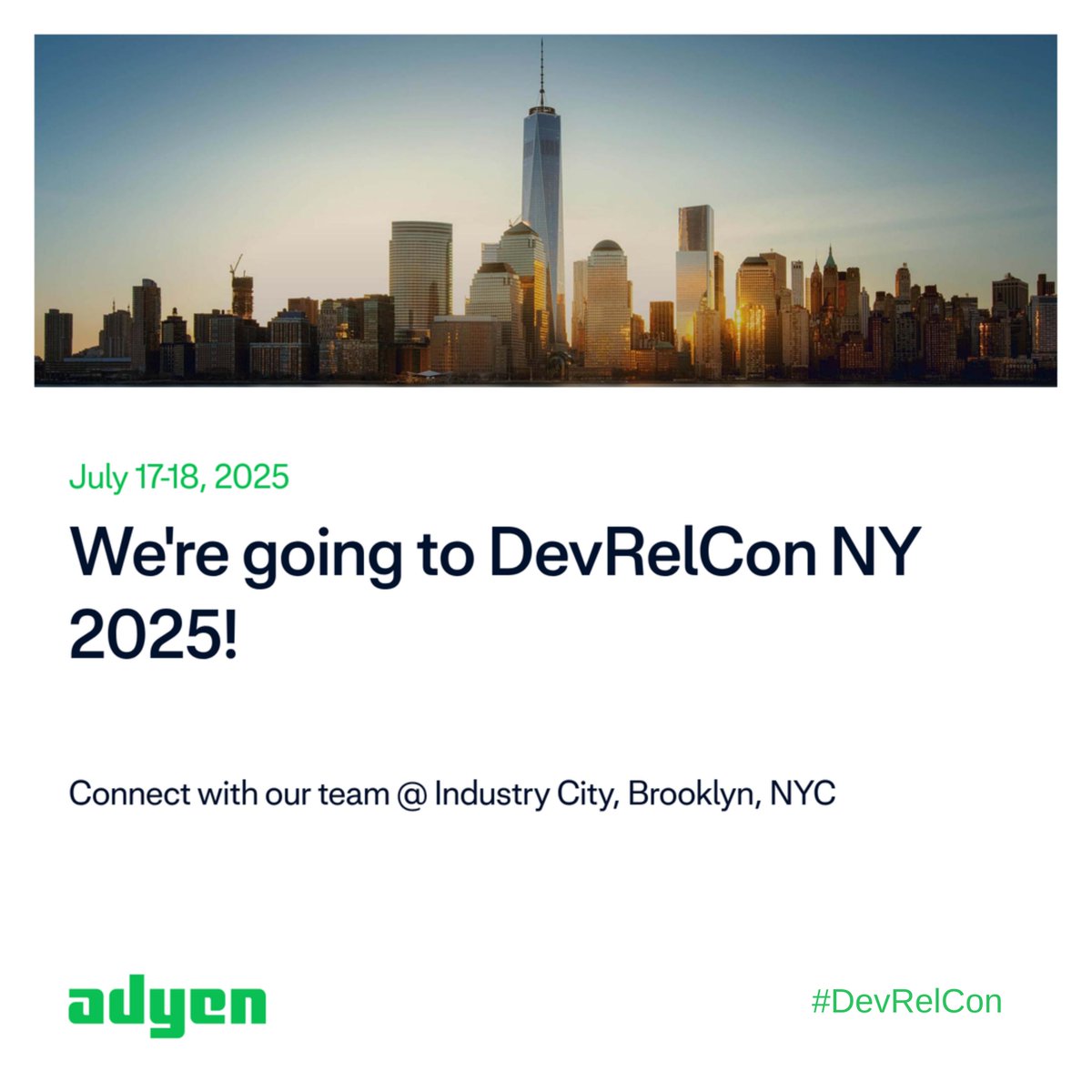 AdyenDevs's tweet image. Our Developer Advocates, @ayodejidev and Kwok, are heading to #DevRelCon NY 2025! Reach out if you'd like to catch up in person.
See you there!