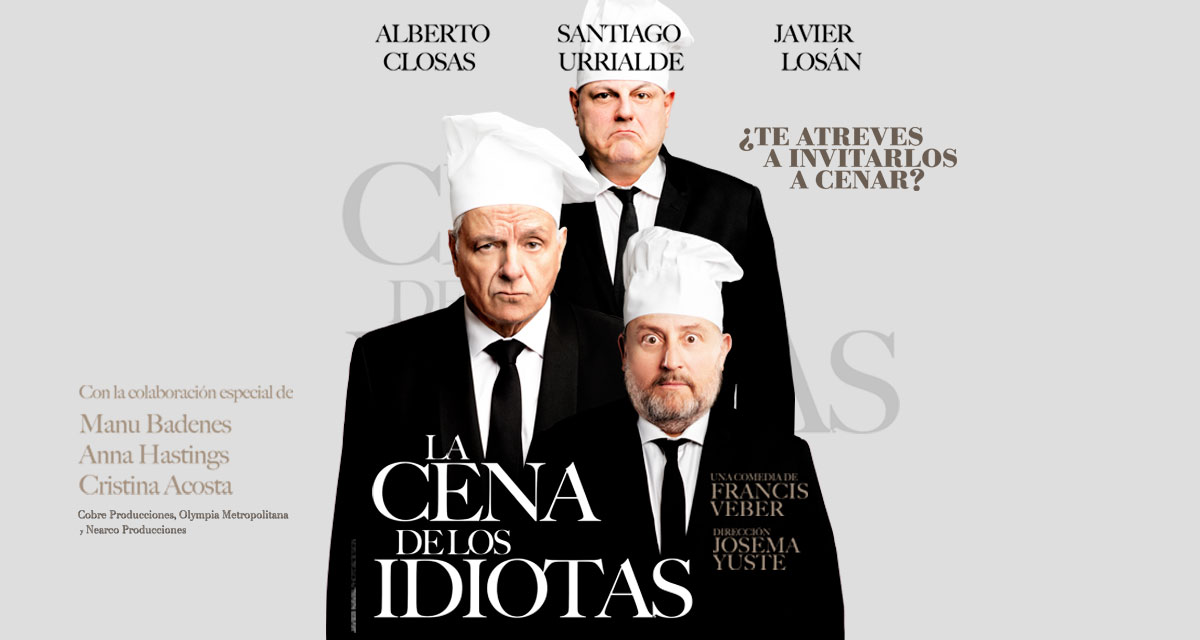 Teatro Muñoz Seca (@munozsecamadrid) on Twitter photo Carlos se reúne a cenar todos los martes con sus amigos, donde siempre invitan a un “idiota” para reírse de él. Pero en esta ocasión la velada tendrá un giro inesperado.
El 12 de septiembre llega la TERCERA TEMPORADA de <a href="/CenaDeIdiotas/">LaCenaDeLosIdiotas</a> a <a href="/MunozSecaMadrid/">Teatro Muñoz Seca</a>🎟️bit.ly/Cena-Idiotas-T… Carlos se reúne a cenar todos los martes con sus amigos, donde siempre invitan a un “idiota” para reírse de él. Pero en esta ocasión la velada tendrá un giro inesperado.
El 12 de septiembre llega la TERCERA TEMPORADA de <a href="/CenaDeIdiotas/">LaCenaDeLosIdiotas</a> a <a href="/MunozSecaMadrid/">Teatro Muñoz Seca</a>🎟️bit.ly/Cena-Idiotas-T…