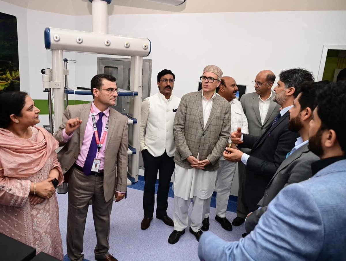 MedNewsroom's tweet photo. Kashmir’s healthcare gets a boost with the inauguration of a new 120-bed block at Bone &amp; Joint Hospital, Barzulla, Srinagar. This is part of the orthopaedic care in the region. 

Details: https://t.co/joJczzKsKu

#HealthcareInKashmir #OrthopaedicCare #Srinagar https://t.co/x7UYZIZ6g9