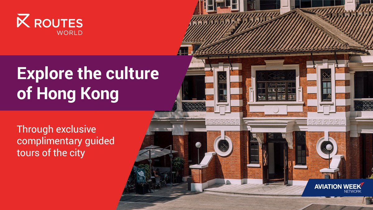 There's still time to book a complimentary tour of Hong Kong at #RoutesWorld. Enjoy the world-famous Central skyline at the Avenue of Stars or experience the art of making Hong Kong milk tea. 

Tours are booking up, so don't miss out, book today: bit.ly/4kGaReI