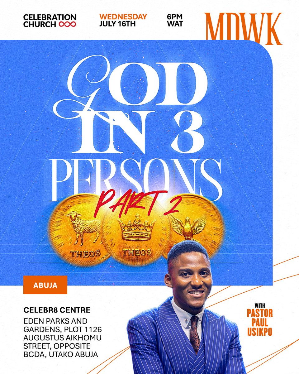 The Trinity isn’t about three seperate Gods, but one God revealed in three distinct persons: the Father, the Son, and the Holy Spirit.

It’s a divine mystery that is meant to deepen our understanding of God’s nature and how He relates with us.

Join us this Wednesday at Celebr8