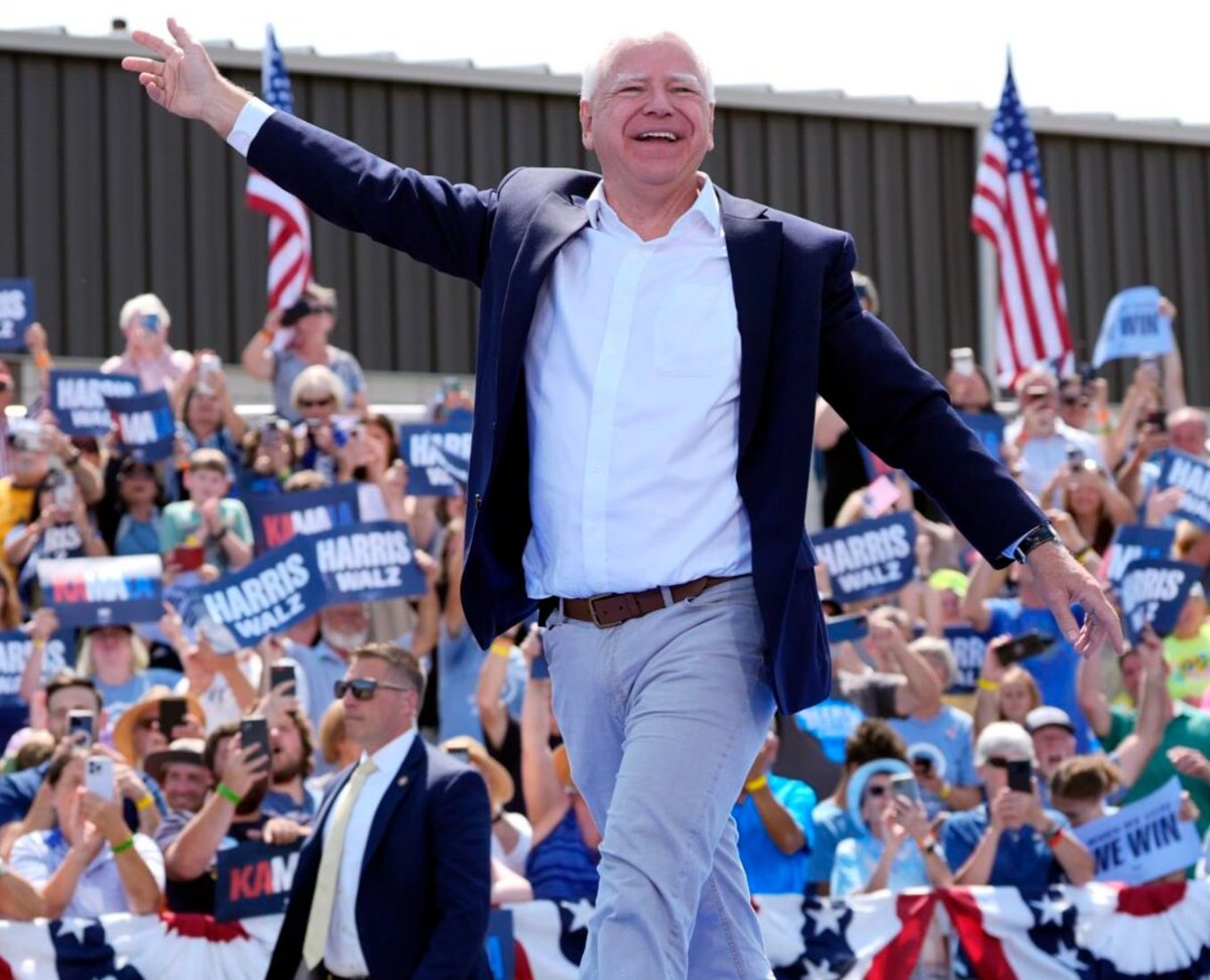 Tim Walz's political future is done, and it's the Democrats who are taking him down.