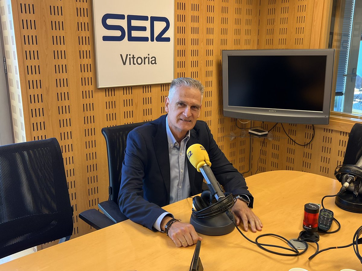 Juan Ugarte, director general de <a href="/EmpreSEA/">Empresas Alavesas</a>, ahora en <a href="/SERVitoria/">SER Vitoria</a>.