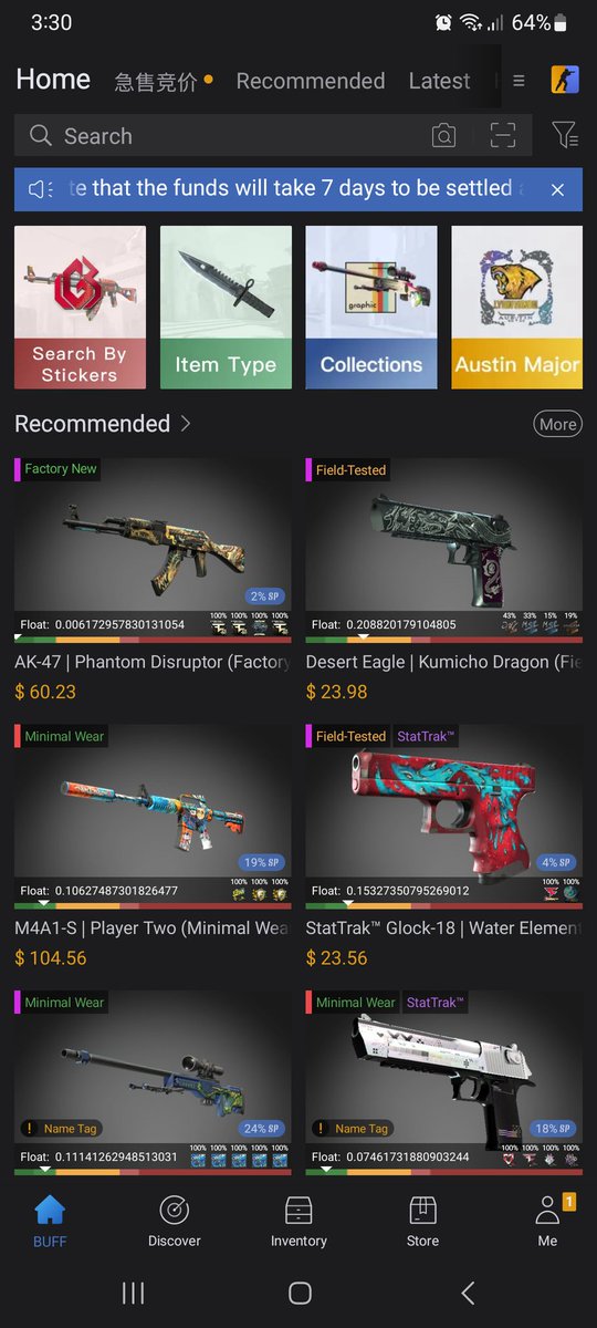 darkkmonstar's tweet photo. It has begun!

7 days to settle balance after item sale! https://t.co/vxFVGxpeQN