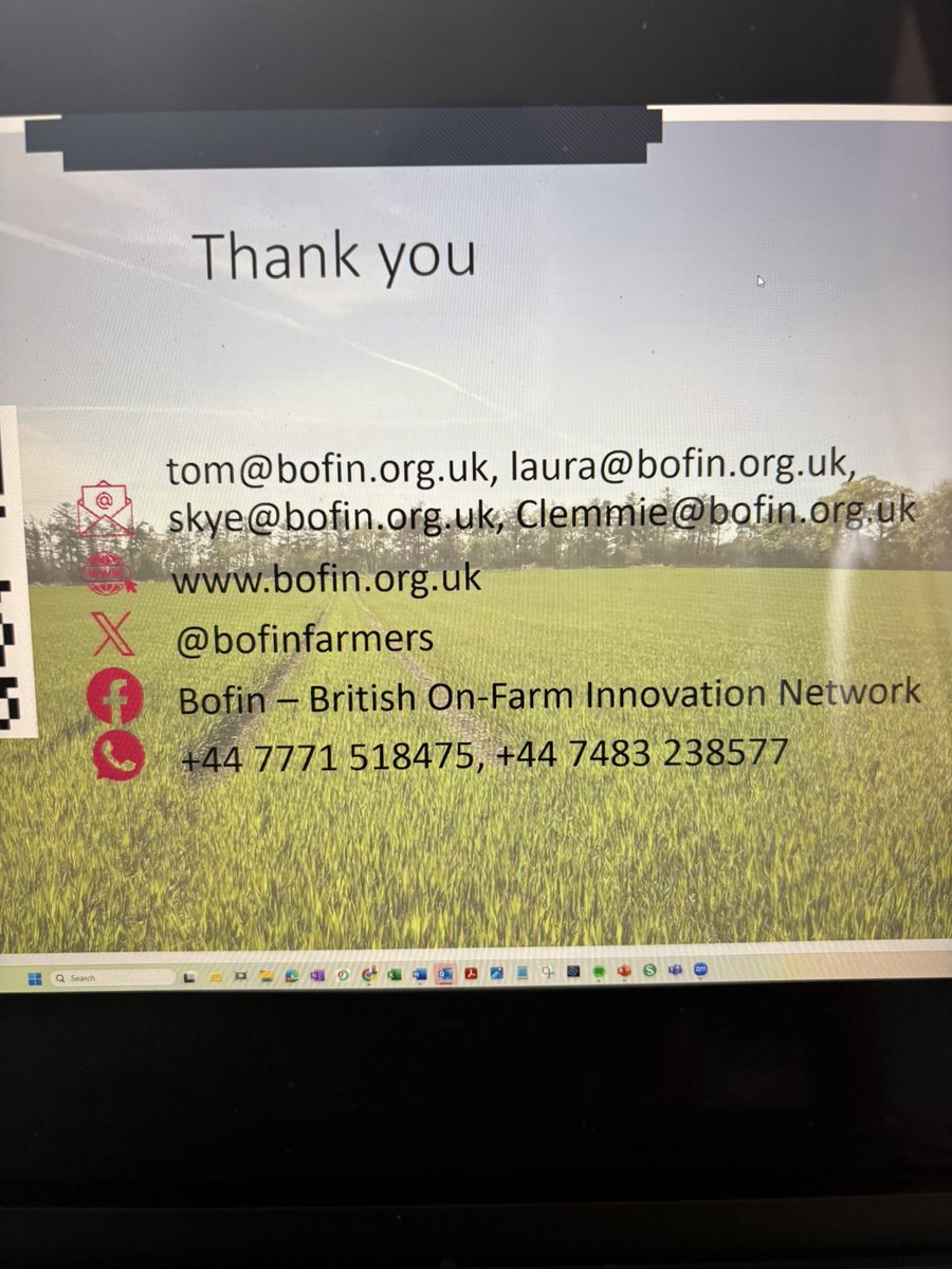 charlespaynter's tweet image. Get involved with British On Farm Innovation Network & be paid to do groundbreaking research on your farm.
Nearly 100 farmers directly earning a projected >£0.5 million helping to gather > 100k data points.
😎👍
youtube.com/playlist?list=…