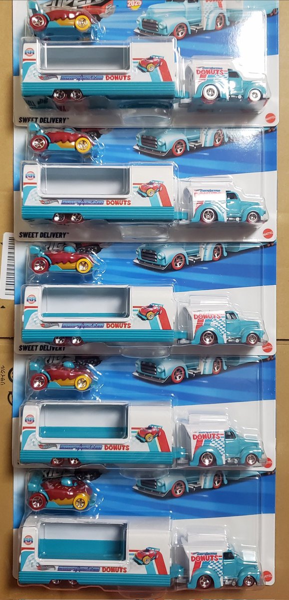 hotwheels_28's tweet photo. 週末販売ドンキ限定の #スーパーリグ は3種のみ回収

スウィートデリバリー、トラッシュバッシャーはめちゃくちゃ好みなんで多めに回収
ペンシルプッシャーもええ感じですわ

スーパーリグも毎回相当量の回収しとるんで在庫山積みになってきて辛いわw

#ホットウィール
#HotWheels
#SuperRigs https://t.co/wqMyqwps97