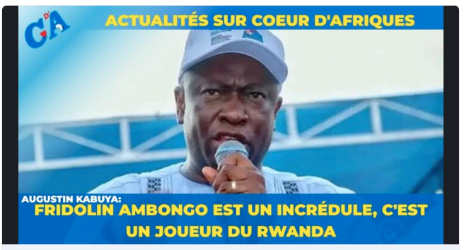 kinshasaweb's tweet photo. 🚨#AccordDePaix #Accorddewashington #DefenseNational #RwandaGate #AmbongoGate #StopKagameNow #Resolution2773 #CONOPs #FDLR #Rwanda #MappingRepport #RapportMapping #Qatar #Doha #DRCinQatar
DIRECT: AUGUSTIN KABUYA S'ATTAQUE À FRIDOLIN AMBONGO ET RÉVÈLE TOUT SUR LE COUP D'ÉTAT À KINSHASA https://t.co/DHnWLqKCcY via @YouTube