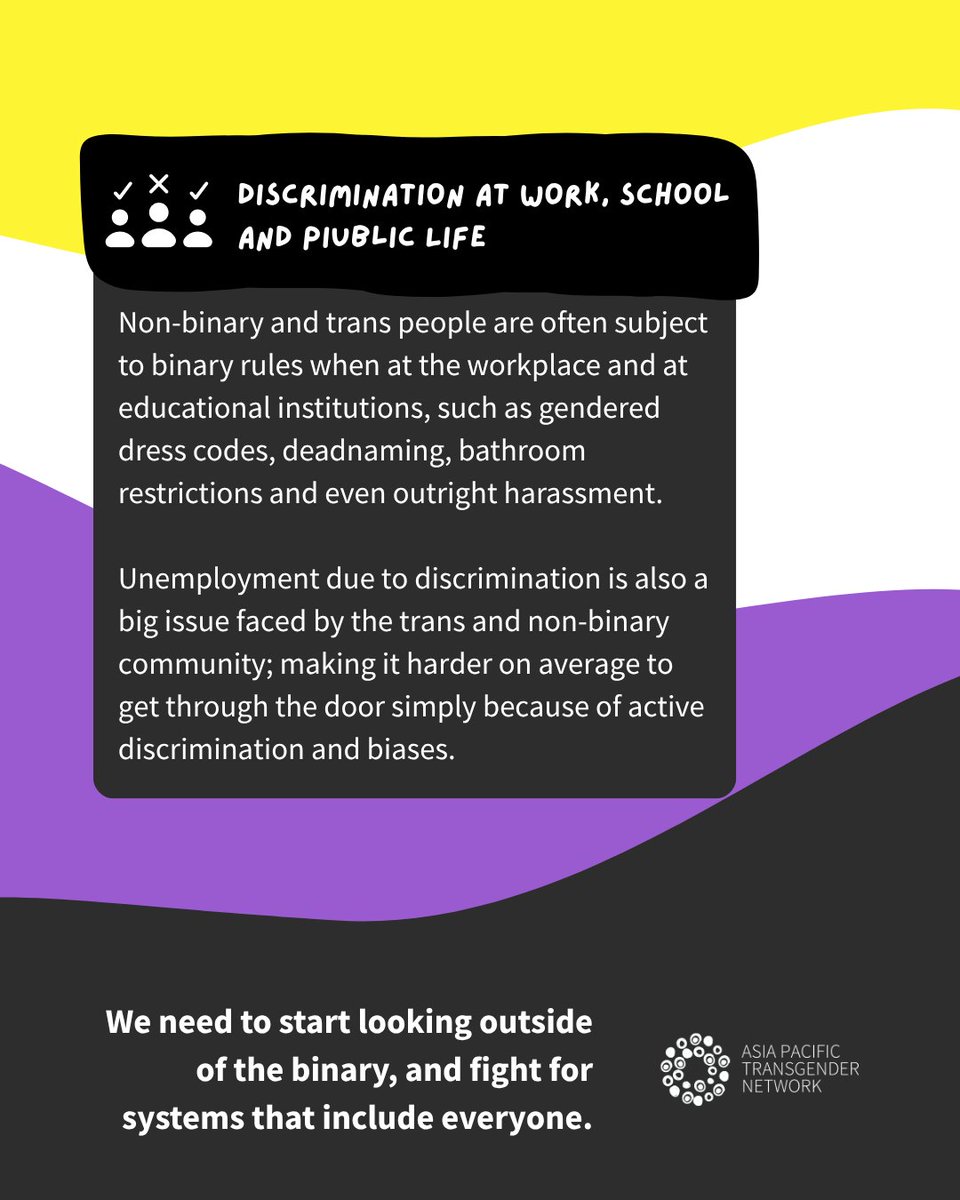 This non-binary awareness week, we need to remember that trans and non-binary liberation are deeply connected — and that none of us are free until all of us are.

#Nonbinaryawarenessweek2025 #enbyrightsarehumanrights #breakingthebinary
