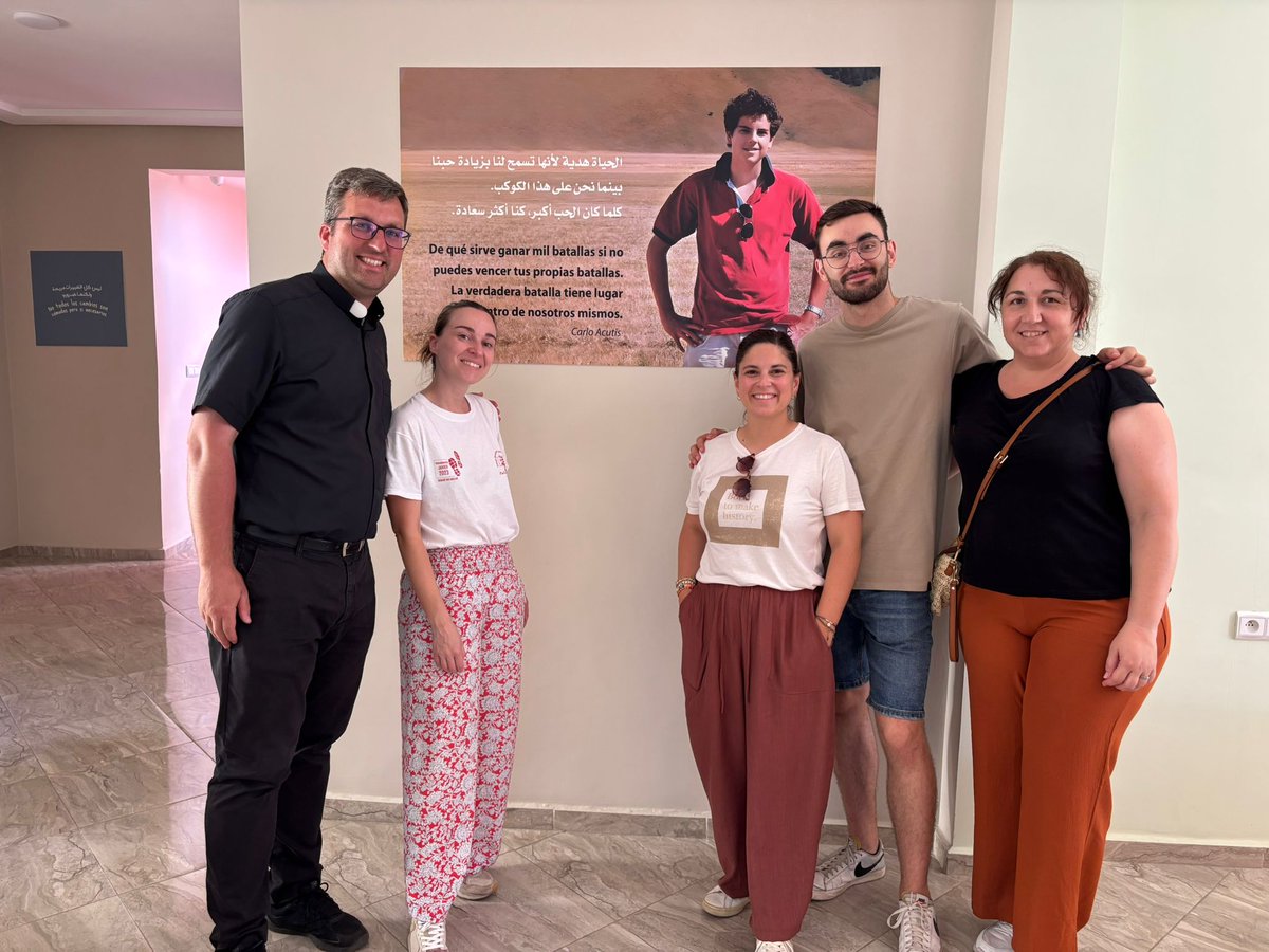 Nuestros profes del #CDSC junto con el subdirector don Nacho están en Tánger de misión. Visitando el proyecto Faro, donde fue destinado todo lo recaudado en nuestra carrera solidaria. Gracias por vuestra generosidad profes. Unidos. Rezamos por vosotros 
#entinosvemos
