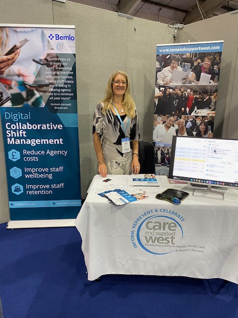 Pleased to be promoting Bemlo Collaborative Shift Management at the Care &amp; Occupational Therapy Show today