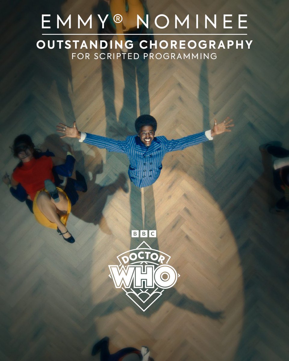 bbcdoctorwho's tweet image. "Have a smashing little dance, 'cos we know what's best!" 💃🕺
#DoctorWho is EMMY NOMINATED for Outstanding Choreography in 'The Devil's Chord'!
