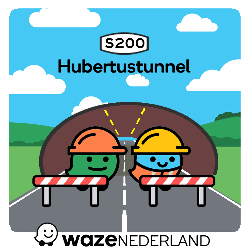 De #Hubertustunnel in #DenHaag (#S200) gaat eind volgende week voor langere tijd dicht. Naar verwachting is deze tot eind april 2026 gesloten voor #werkzaamheden. Maak je gebruik van deze route de komende periode? Houd dan rekening met extra #reistijd of files #wazeweetdeweg