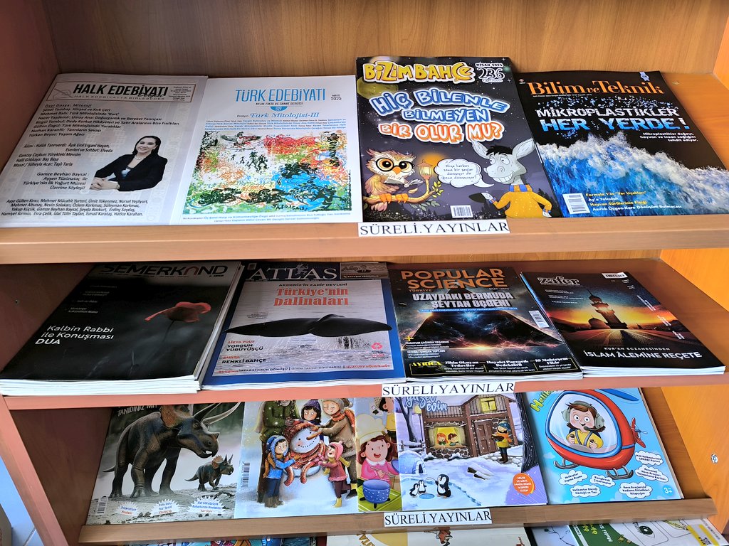 Değerli kullanıcılarımız, <a href="/TCKulturTurizm/">T.C. Kültür ve Turizm Bakanlığı</a> Bakanlığımız <a href="/KTBKYGM/">KYGM</a> Genel Müdürlüğümüz tarafından kütüphanemize gönderilen 2025 yılının güncel dergileri Süreli Yayınlar kısmına yerleştirilmiştir.

<a href="/Erzurumiktm25/">ERZURUM İL KÜLTÜR VE TURİZM MÜDÜRLÜĞÜ</a>
<a href="/titizonur/">Onur Titiz</a>
<a href="/ahmet_yer/">Ahmet Yer</a>
<a href="/etkinkutuphane/">Etkin Kütüphane</a>
<a href="/isaibsencerihk/">Erzurum İsmail Saib Sencer İHK</a>
<a href="/karayazigovtr/">T.C. Karayazı Kaymakamlığı</a>