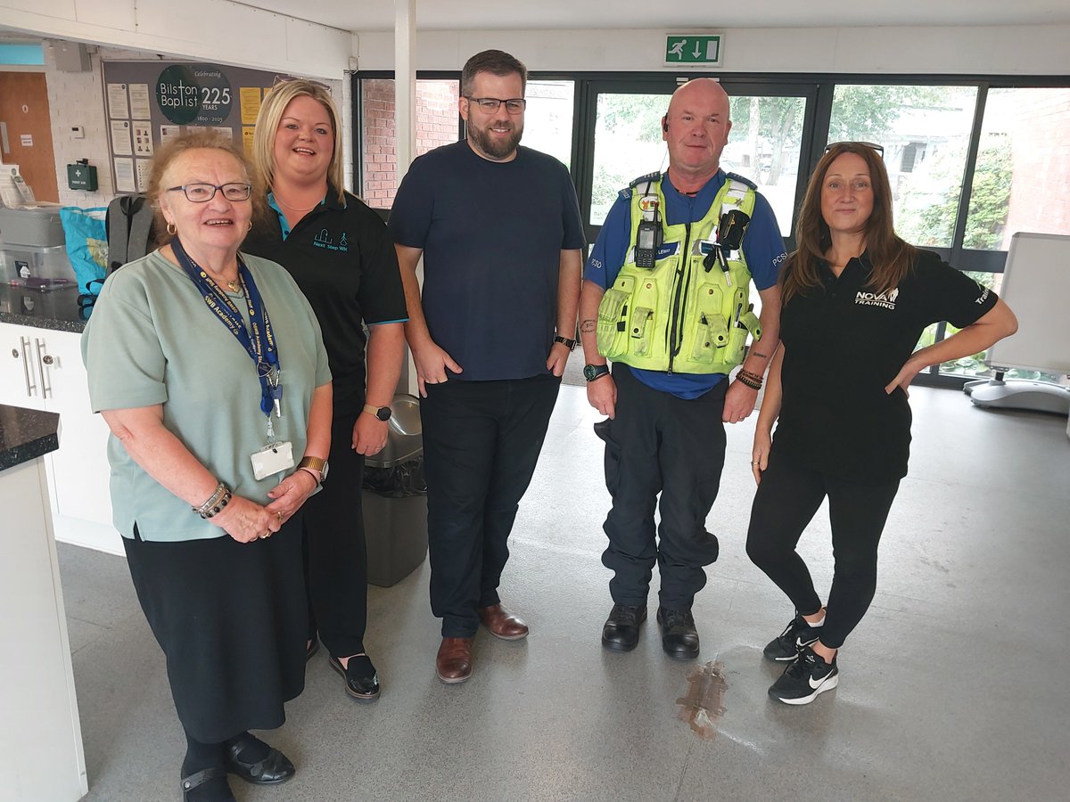Bilston & East Park Police (@bilstonwmp) on Twitter photo Attended #Bilston breakfast club meeting with partner agencies at Bilston Baptist church .
Discussing issues in the area.
Join Wm now and find out what's going on in your area
It's very worthwhile.
Pcso Lewis
<a href="/WolvesPolice/">Wolverhampton Police</a>
<a href="/WMPolice/">West Midlands Police</a>
#CommunityEngagement Attended #Bilston breakfast club meeting with partner agencies at Bilston Baptist church .
Discussing issues in the area.
Join Wm now and find out what's going on in your area
It's very worthwhile.
Pcso Lewis
<a href="/WolvesPolice/">Wolverhampton Police</a>
<a href="/WMPolice/">West Midlands Police</a>
#CommunityEngagement