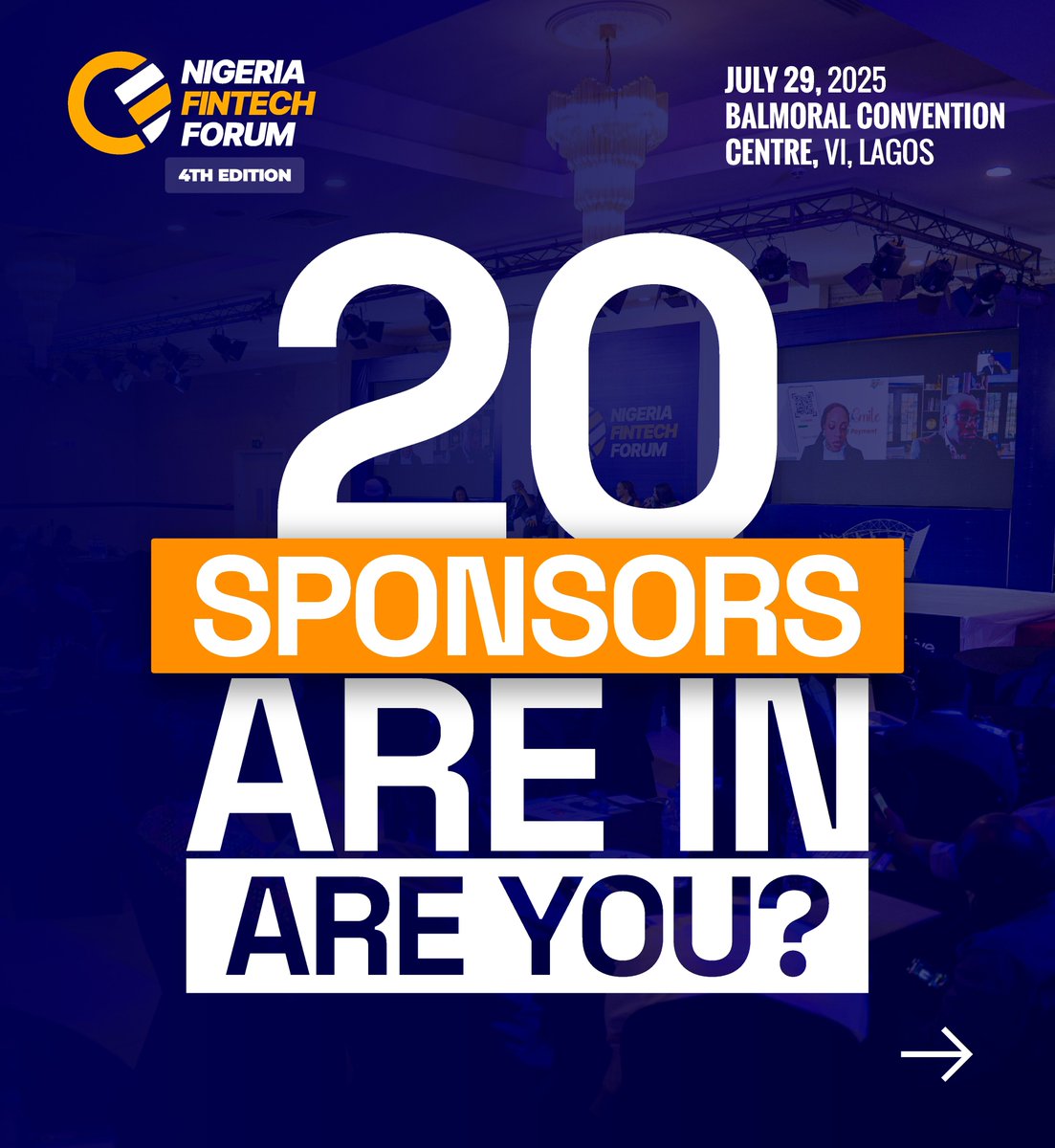 afritechseries's tweet photo. 🚀20 sponsors and counting are in for Nigeria Fintech Forum 2025

They will be sharing their thought leadership, showcasing their solutions and strengthening their brand awareness at the leading gathering of Nigeria's banking, fintech, payments, e-commerce and telco stakeholders 

✨Speak peek into them; Open Access Data Centres, Accrue, Verto, Qore, Legend, Kora, AlatPay, MasteryHive, Fifthlab, Belemma Fintech, Lulichat, Edoigiawerie  & Company LP, Scrella, Internet Solutions Nigeria, Tango Fuel Card, Divest, @Equinix, @nile__online, CardinalStone, Mark Renee Legal Practitioners.