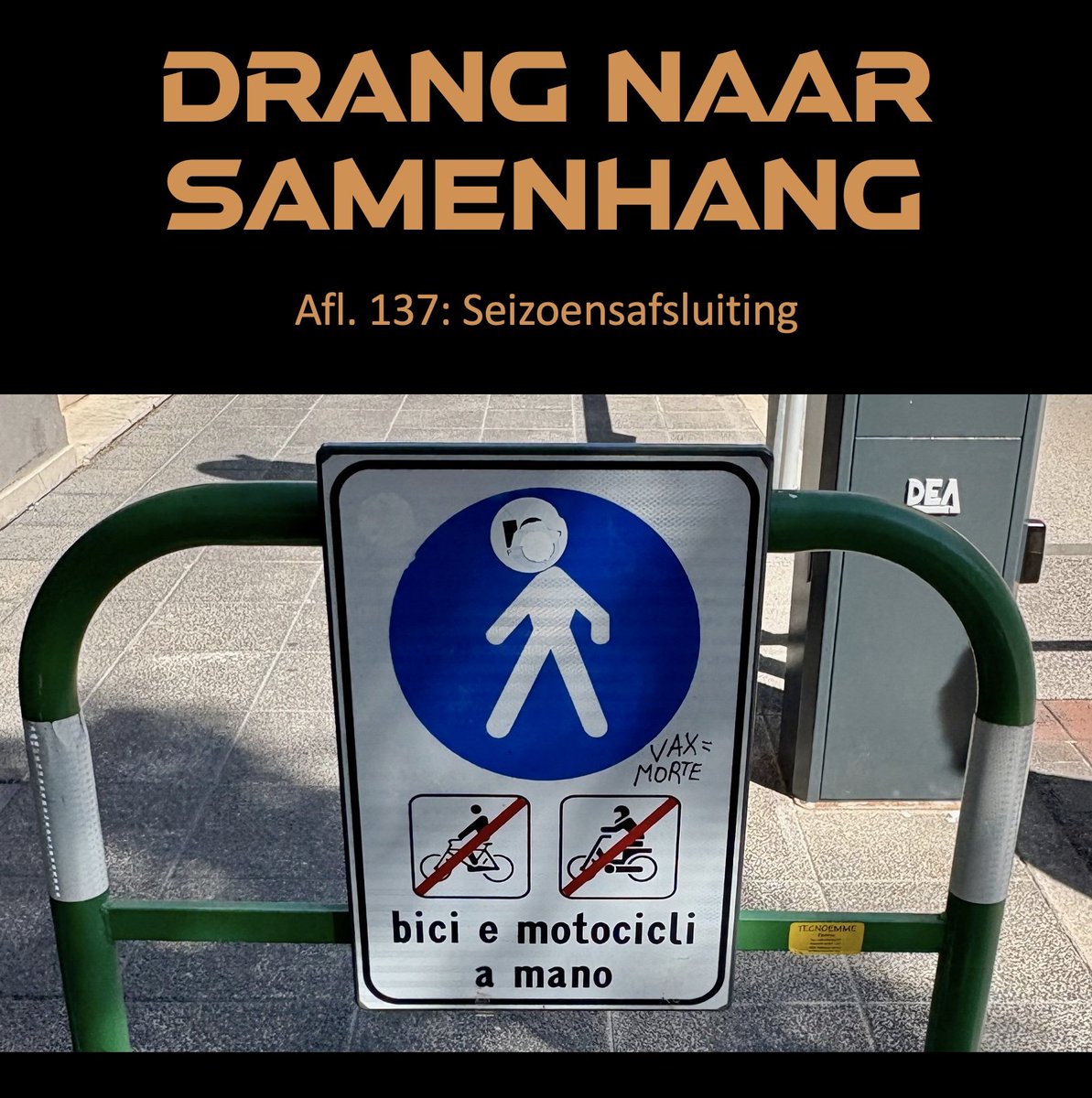 In deze seizoensafsluiting blikken we terug op een congres in Padua en bespreken we o.a. hoe een beklad verkeersbord complotdenken in het publieke domein zichtbaar maakt.

shows.acast.com/drangnaarsamen…