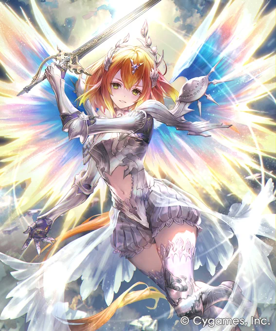 Shadowverse: Worlds Beyondにて「大いなる熾天使・ラピス」のカードイラストを描きました! #シャドバWB