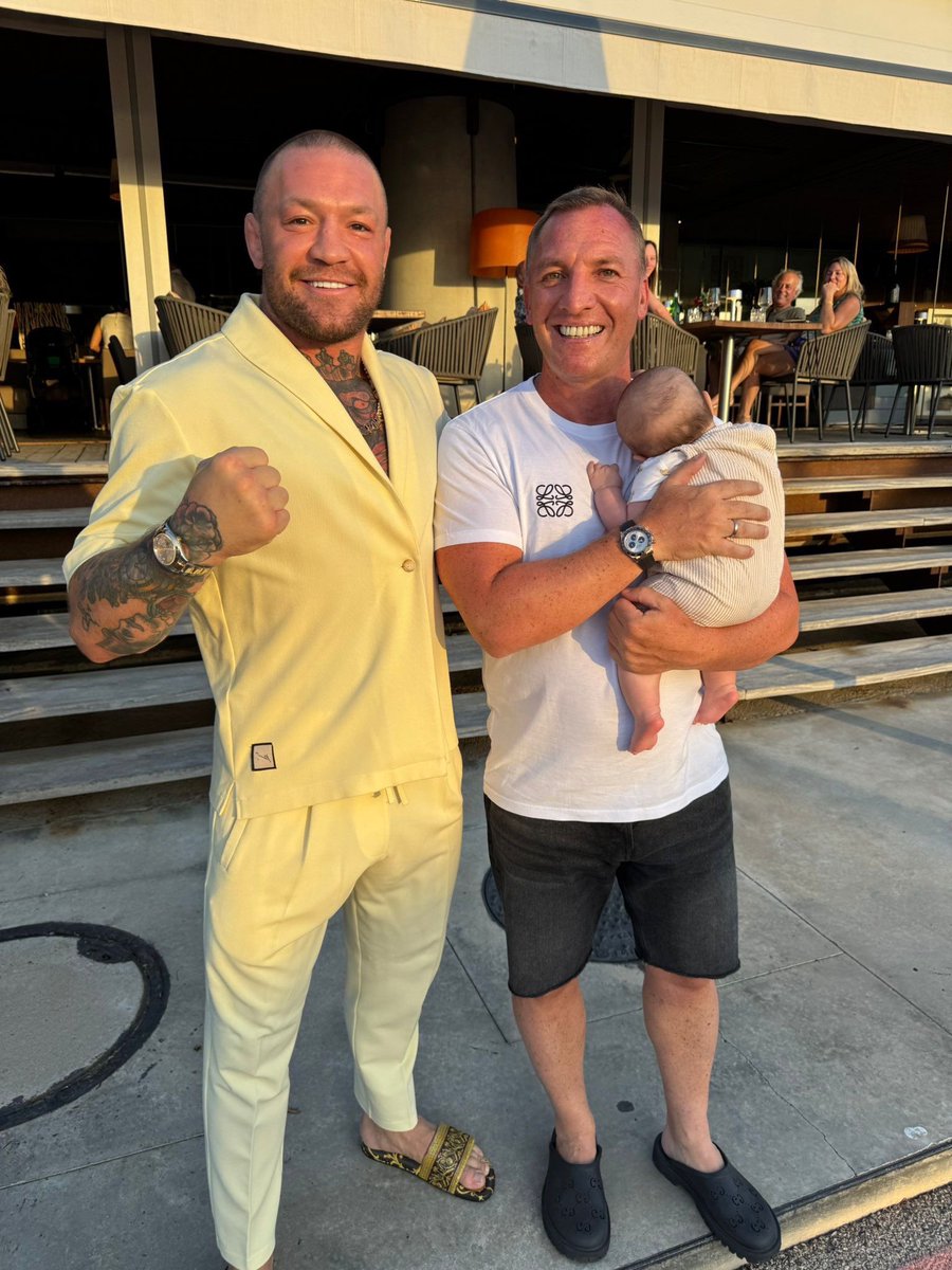 A self-centred egomaniac, possibly delusional, shameless creep.... and Conor McGregor