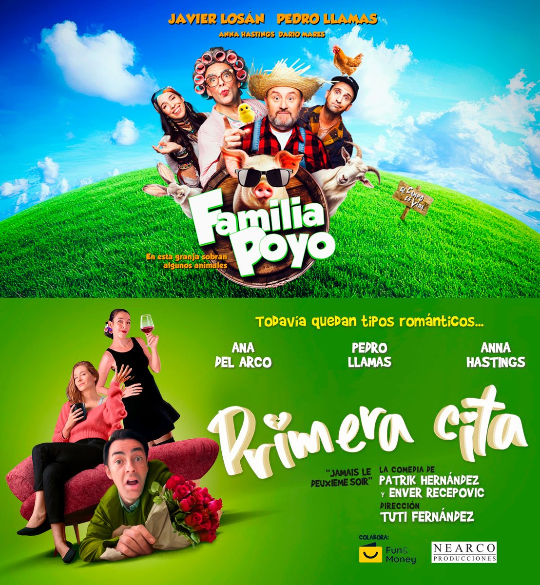 Teatro Muñoz Seca (@munozsecamadrid) on Twitter photo Risas aseguradas en el <a href="/MunozSecaMadrid/">Teatro Muñoz Seca</a> con #FamiliaPoyoy #PrimeraCita. 🤣
¡Humor, enredos y mucha diversión en pleno centro de #Madrid!
🎟️ Compra tus entradas en teatromunozseca.madrid
#teatro #diversion #entretenimiento #espectaculo #comediateatral #risas #humor Risas aseguradas en el <a href="/MunozSecaMadrid/">Teatro Muñoz Seca</a> con #FamiliaPoyoy #PrimeraCita. 🤣
¡Humor, enredos y mucha diversión en pleno centro de #Madrid!
🎟️ Compra tus entradas en teatromunozseca.madrid
#teatro #diversion #entretenimiento #espectaculo #comediateatral #risas #humor