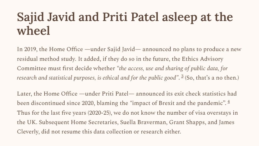 100,000 concealed from the figures.

In 2019, Sajid Javid ended all new illegal migration studies, until Ethics decide it is in the 'public good'.

When the Uniparty willingly hid the legal numbers..

Why would they want to know about illegal immigration?

trafalgaranalytics.substack.com/p/gp-patient-l…