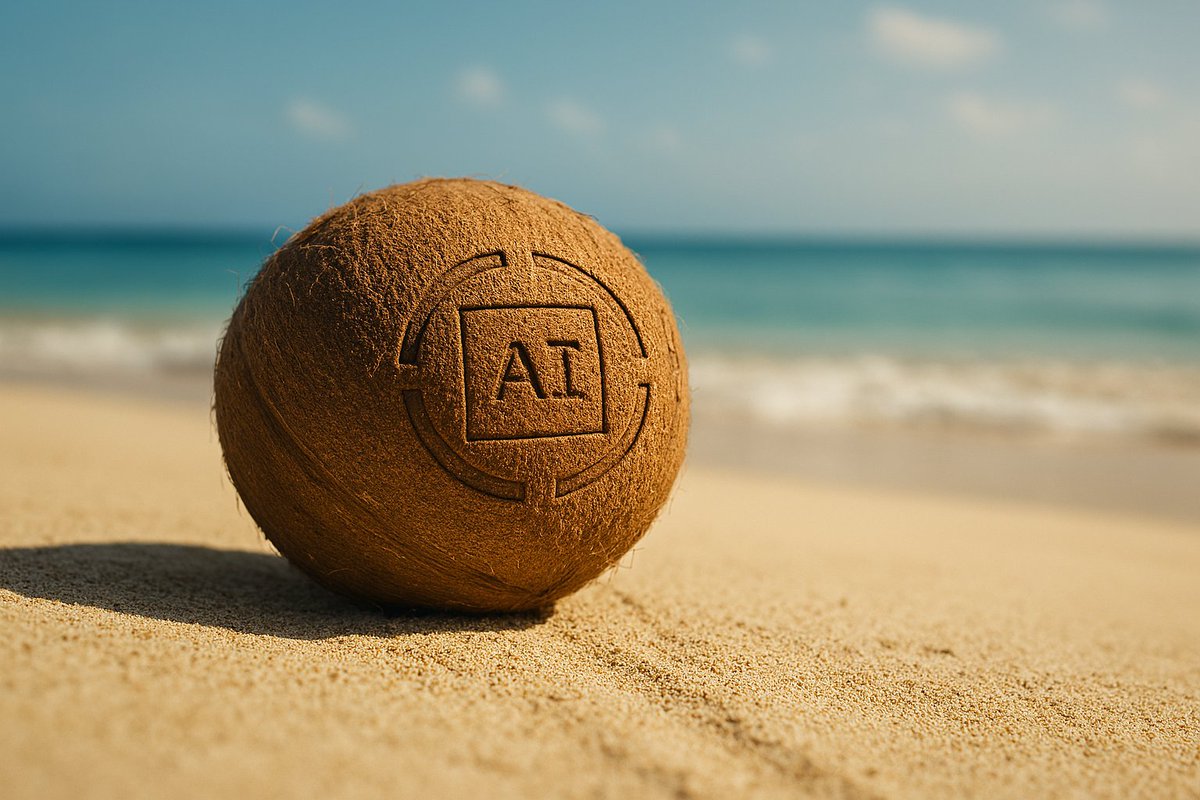 On-chain, on beach, on point. 
GM #SamOrais 🏝️