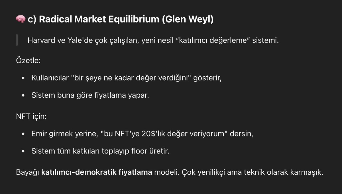 yasinaktimur's tweet photo. https://t.co/j9iBHCJoVm tamamlandığında insanlar fiyat için teklif verirken kendi fikirlerine göre fiyat belirleyemeyecekler.

Harvard ve Yale'deki evrenin en zeki insanlarının geliştirdiği yeni nesil, zaman ayarlamalı benzersiz modellerin fibonacci ve matematiğin doğal faydalarından maximum yararlanacaklar.