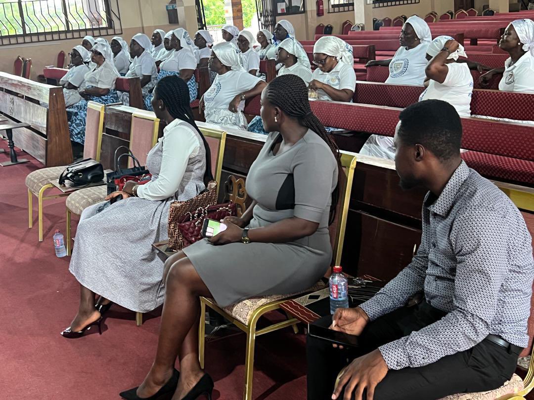 1/2 On July 15, 2025, EPA Eastern Region held an environmental education session with the Women’s Fellowship at P.C.G Calvary, Koforidua, focusing on overpopulation and its effects; from waste management challenges to land degradation and resource pressure.