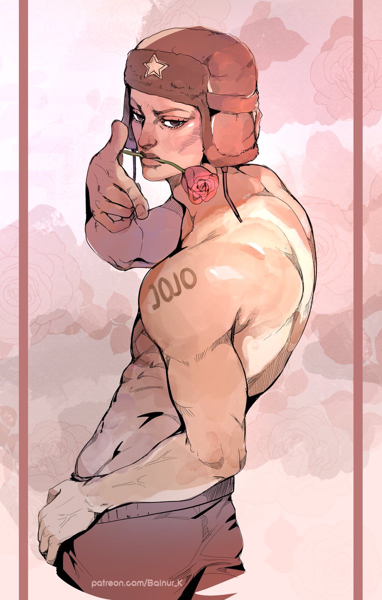 gablya1's tweet photo. Comm for my friend in Jojo style https://t.co/wdHArS5V7m