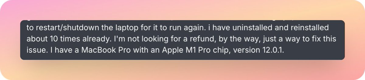 If this is not PMF, I don't know what it is.

Will fix the issue very soon. ::)