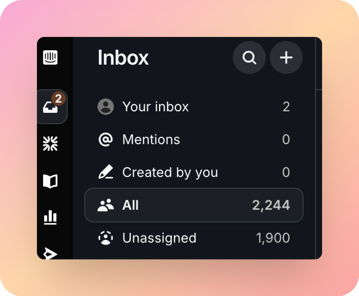 I will look through 2244 intercom messages and find out all the customer problems. 

Wish me luck.
