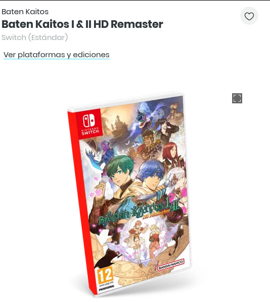GamesOnFire_GoF's tweet photo. 🟦#XTRALIFE
Baten Kaitos I & II HD Remaster
✅24,95€
➡️https://t.co/oum53MoC21 https://t.co/7LoH96Pvd6