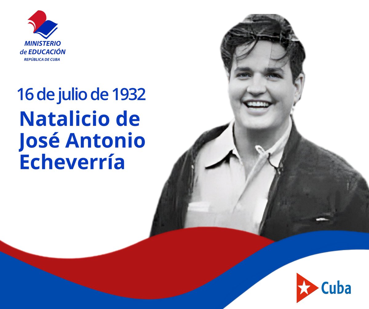 🇨🇺 #FidelPorSiempre: "A José Antonio lo conocimos muy bien, hacía poco tiempo habíamos terminado los estudios en la universidad cuando llegó José Antonio. 
Sigue el hilo 🧵😊