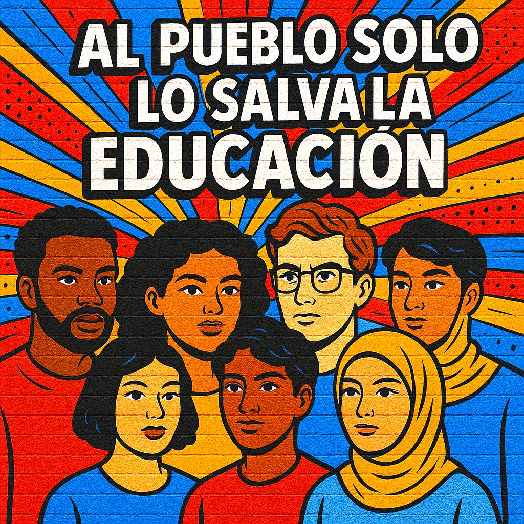 Al pueblo solo lo salva la educación
de <a href="/YolandaCruzL/">Yolanda Cruz López</a> 

+ info: educomunica.com/post/al-pueblo…

#educacion #victimas #inmigrantes #Libertad #ExtremaDerecha #elejido #TELEGRAM #torrepacheco #Delincuencia #Inseguridad #inmigracion