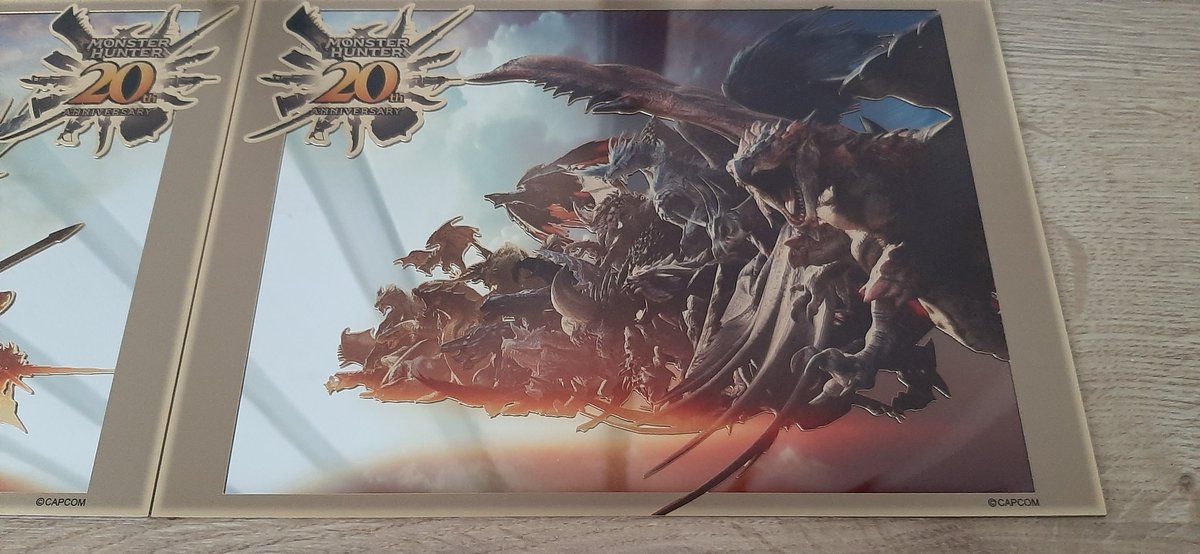 MHPassionU's tweet photo. #MonsterHunter #MHGoodies #MH20th #モンスターハンター https://t.co/5Tlftowosh