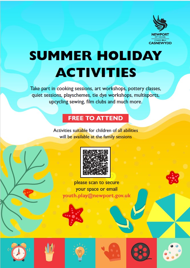 Gwyliau’r Haf // Summer Holidays
eventbrite.co.uk/o/newport-yout…