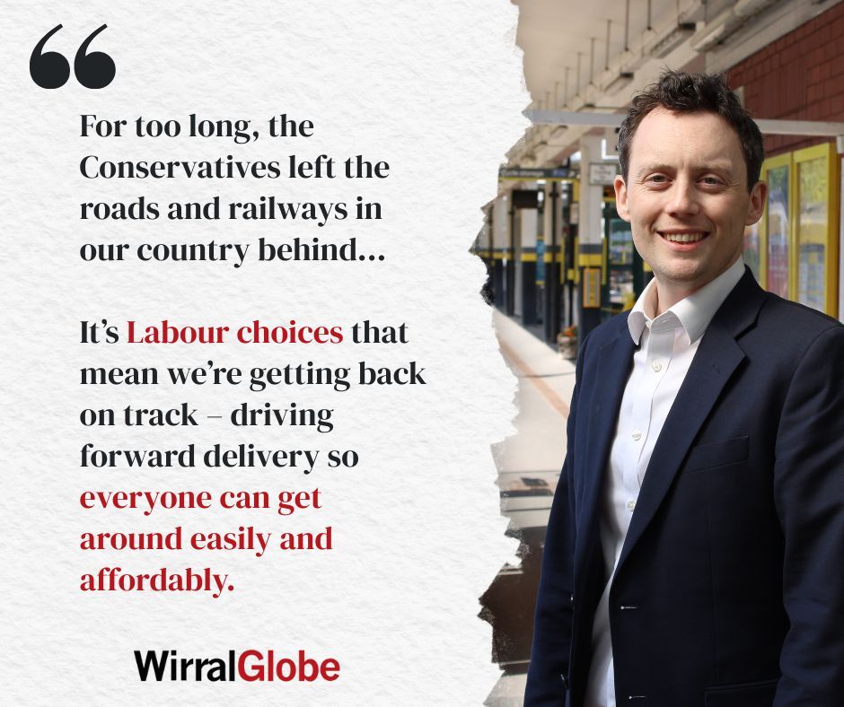 Matthew_Patrick's tweet image. For too long, transport in areas like ours was neglected, and people have been left struggling to get around.
I’m really pleased to see this Government investing in the Wirral – delivering a new train station, better busses and fixing our roads.
Read more of my thoughts in…