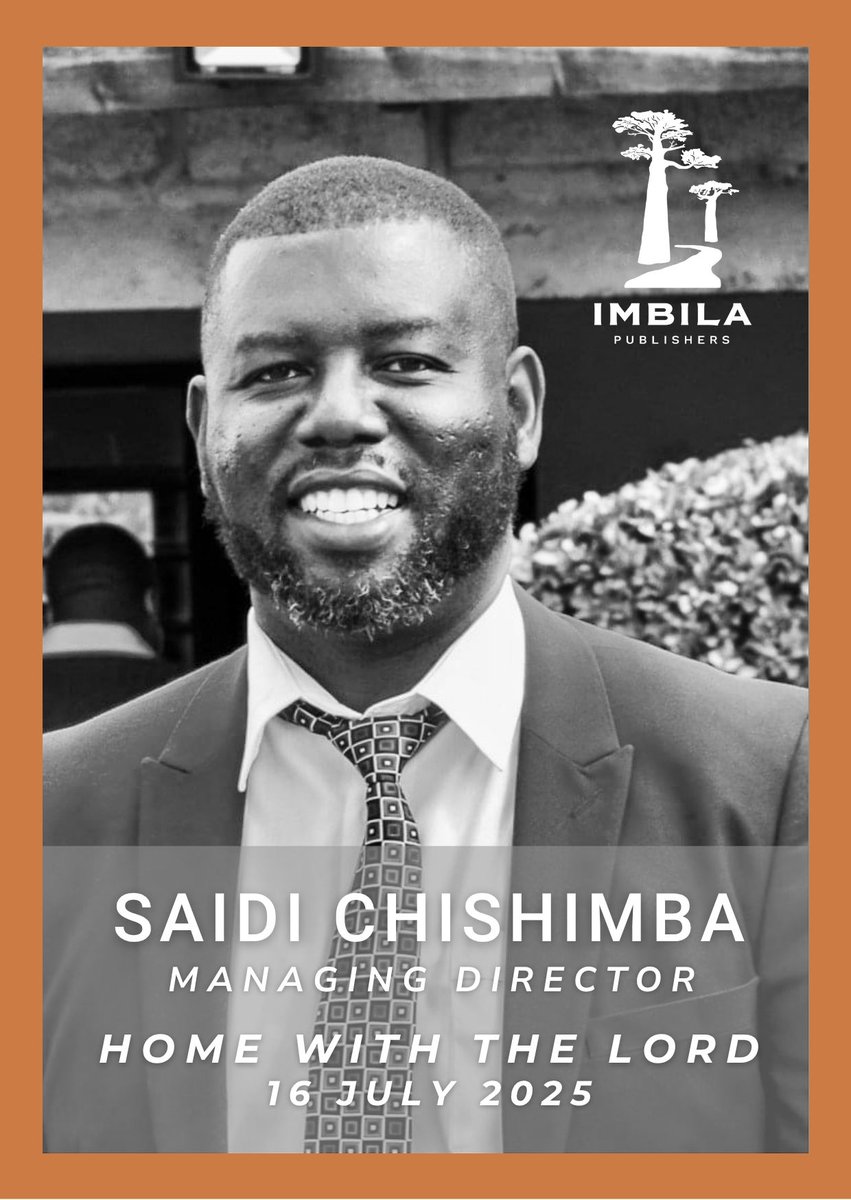 zambiahunt's tweet image. My heart is filled with tears and joy. Tears at the temporary personal loss of Saidi Chishimba of my dearest friends. Joy to think of his smile as he experiences the wonders of being in the presence of the Savior he loved and served. Go well, my friend, I will see you again soon.